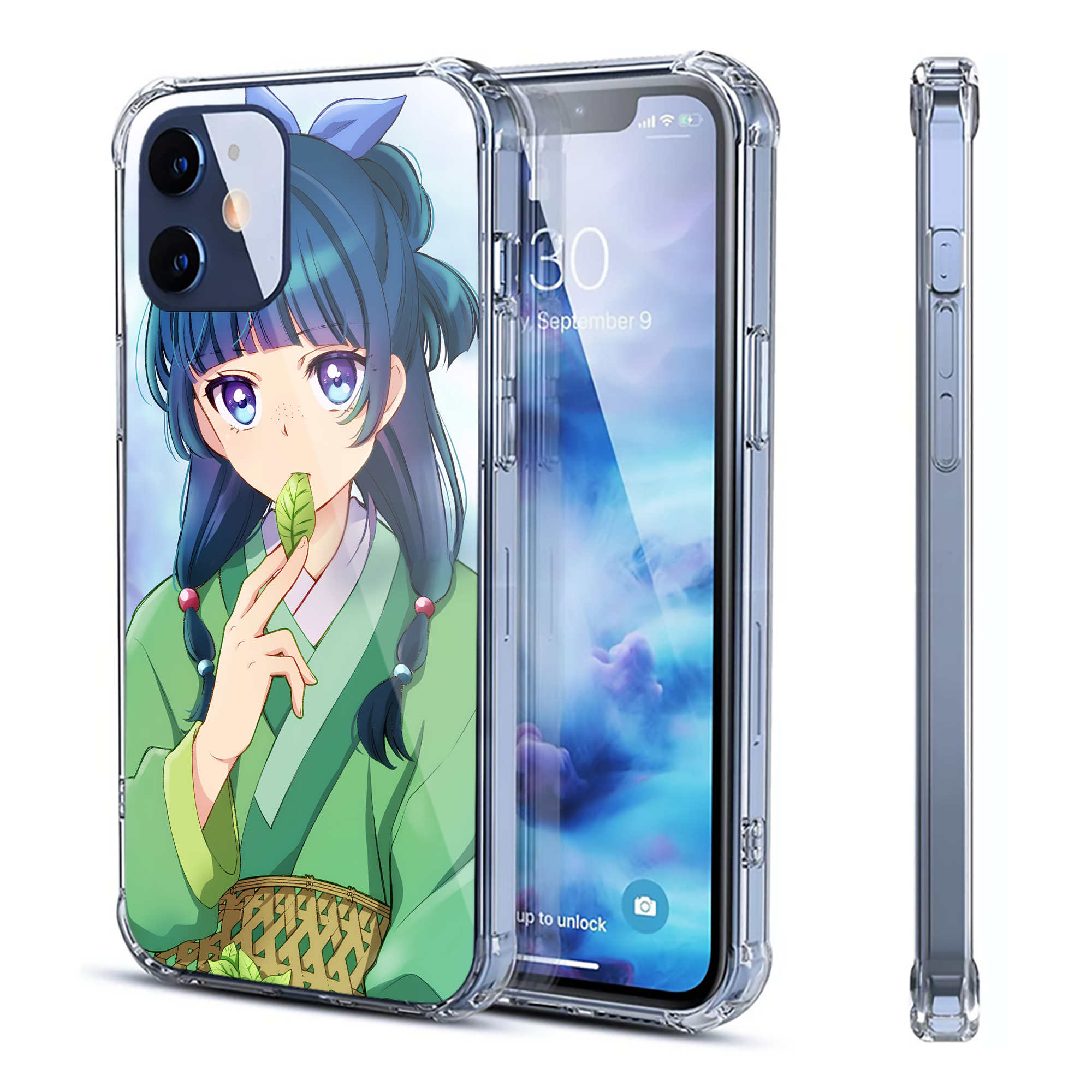 （画像用） 薬屋のひとりごと The Apothecary Diaries 【iPhone 12シリーズ対応】透明スマホケース（クリアソフトケース）